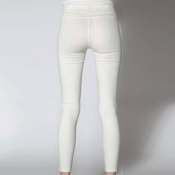 BEULAH MOTO JEGGINGS WITH ANKLE ZIPPER - Picture 4 of 14